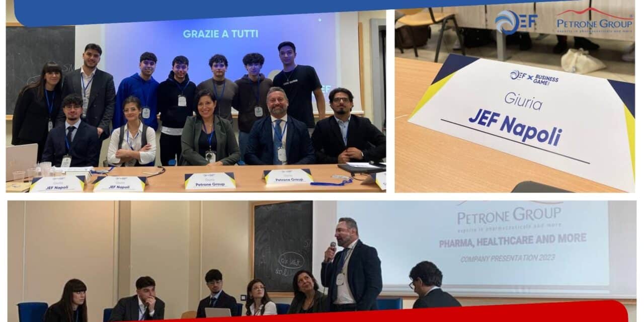 Petrone Group e i giovani talentuosi del JEF Napoli: Il Business Game 2023 di JEF Napoli